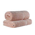 Madeline Egyptian Cotton Bath Towels - Plush Bath Sheet Set of 2