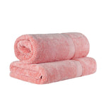 Madeline Egyptian Cotton Bath Towels - Plush Bath Sheet Set of 2