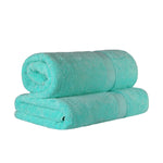 Madeline Egyptian Cotton Bath Towels - Plush Bath Sheet Set of 2
