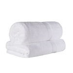 Madeline Egyptian Cotton Bath Towels - Plush Bath Sheet Set of 2