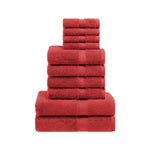 10-Piece Egyptian Cotton Plush Towel Set - Madeline