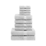 10-Piece Egyptian Cotton Plush Towel Set - Madeline