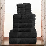 10-Piece Egyptian Cotton Plush Towel Set - Madeline