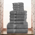 10-Piece Egyptian Cotton Plush Towel Set - Madeline