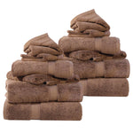 12-Piece Egyptian Cotton Plush Towel Set – Madeline