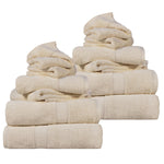 12-Piece Egyptian Cotton Plush Towel Set – Madeline