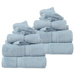 12-Piece Egyptian Cotton Plush Towel Set – Madeline