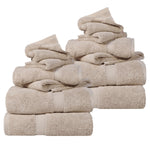 12-Piece Egyptian Cotton Plush Towel Set – Madeline
