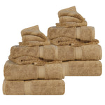 12-Piece Egyptian Cotton Plush Towel Set – Madeline