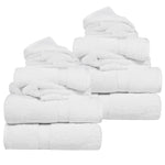 12-Piece Egyptian Cotton Plush Towel Set – Madeline