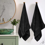 Egyptian Cotton Bath Towels Plush Absorbent Set of 2 - Madeline