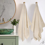 Egyptian Cotton Bath Towels Plush Absorbent Set of 2 - Madeline