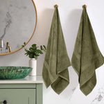 Egyptian Cotton Bath Towels Plush Absorbent Set of 2 - Madeline