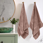 Egyptian Cotton Bath Towels Plush Absorbent Set of 2 - Madeline