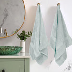 Egyptian Cotton Bath Towels Plush Absorbent Set of 2 - Madeline