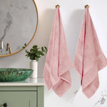 Egyptian Cotton Bath Towels Plush Absorbent Set of 2 - Madeline