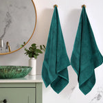 Egyptian Cotton Bath Towels Plush Absorbent Set of 2 - Madeline