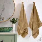 Egyptian Cotton Bath Towels Plush Absorbent Set of 2 - Madeline