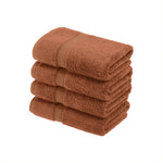 Madeline Egyptian Cotton Hand Towels 4-Piece Plush Set