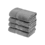 Madeline Egyptian Cotton Hand Towels 4-Piece Plush Set