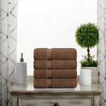 Madeline Egyptian Cotton Hand Towels 4-Piece Plush Set