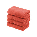 Madeline Egyptian Cotton Hand Towels 4-Piece Plush Set