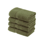 Madeline Egyptian Cotton Hand Towels 4-Piece Plush Set