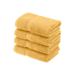 Madeline Egyptian Cotton Hand Towels 4-Piece Plush Set