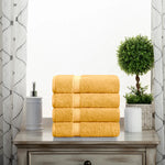 Madeline Egyptian Cotton Hand Towels 4-Piece Plush Set