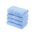 Madeline Egyptian Cotton Hand Towels 4-Piece Plush Set