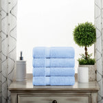 Madeline Egyptian Cotton Hand Towels 4-Piece Plush Set
