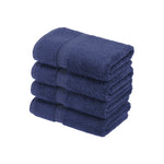 Madeline Egyptian Cotton Hand Towels 4-Piece Plush Set