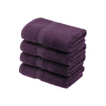 Madeline Egyptian Cotton Hand Towels 4-Piece Plush Set