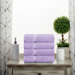 Madeline Egyptian Cotton Hand Towels 4-Piece Plush Set