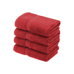 Madeline Egyptian Cotton Hand Towels 4-Piece Plush Set