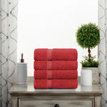 Madeline Egyptian Cotton Hand Towels 4-Piece Plush Set