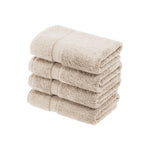 Madeline Egyptian Cotton Hand Towels 4-Piece Plush Set