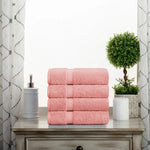 Madeline Egyptian Cotton Hand Towels 4-Piece Plush Set