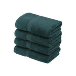 Madeline Egyptian Cotton Hand Towels 4-Piece Plush Set