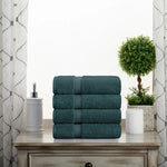 Madeline Egyptian Cotton Hand Towels 4-Piece Plush Set