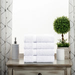 Madeline Egyptian Cotton Hand Towels 4-Piece Plush Set