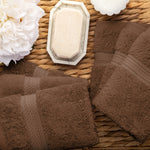 Egyptian Cotton Face Towel Set of 6 by Madeline