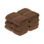 Egyptian Cotton Face Towel Set of 6 by Madeline