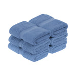 Egyptian Cotton Face Towel Set of 6 by Madeline
