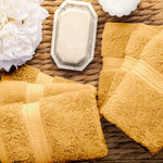 Egyptian Cotton Face Towel Set of 6 by Madeline