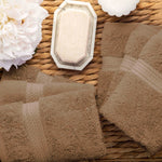 Madeline Egyptian Cotton Hand Towels 4-Piece Plush Set