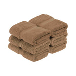 Egyptian Cotton Face Towel Set of 6 by Madeline