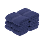 Egyptian Cotton Face Towel Set of 6 by Madeline