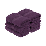 Egyptian Cotton Face Towel Set of 6 by Madeline