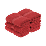 Egyptian Cotton Face Towel Set of 6 by Madeline
